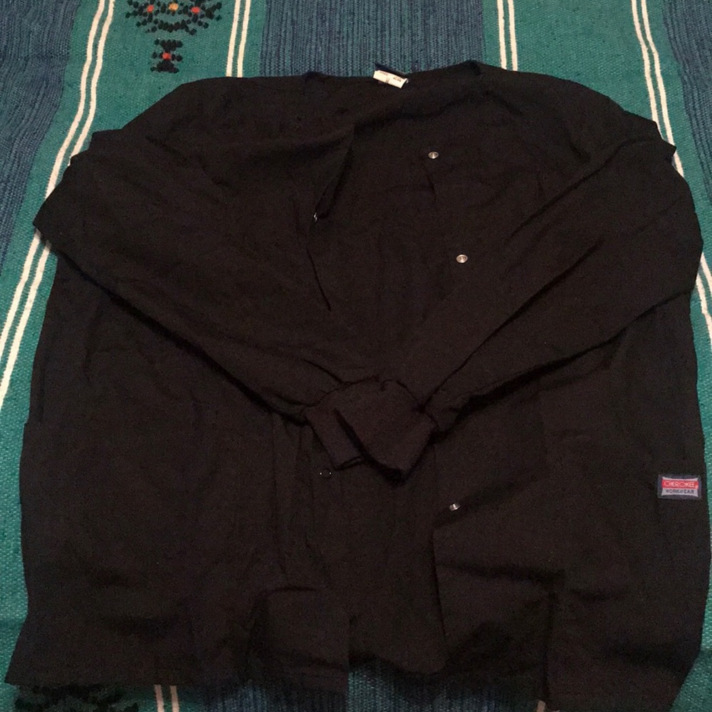 Cherokee scrub jacket